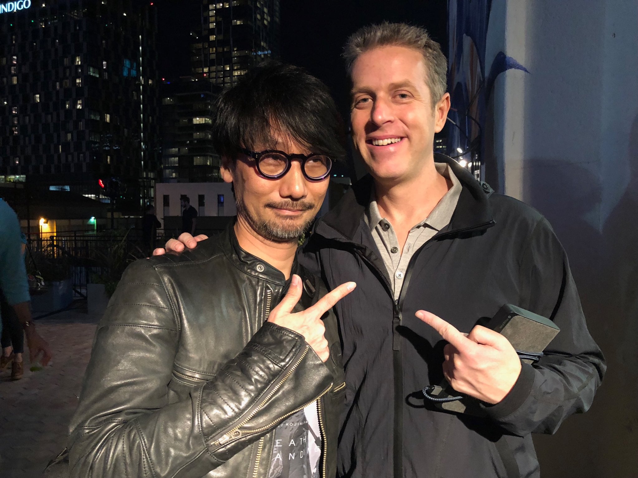 Geoff Keighley And Hideo Kojima Besties Pic From Geoff Keighley's X