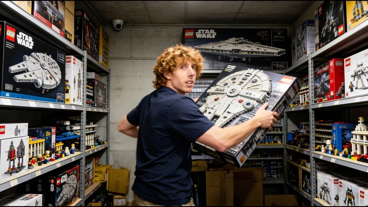 Thumbnail From Reckless Ben's Video I Tracked Down The Thief Who Stole $200,000 Of Lego